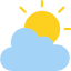 cloud and sun